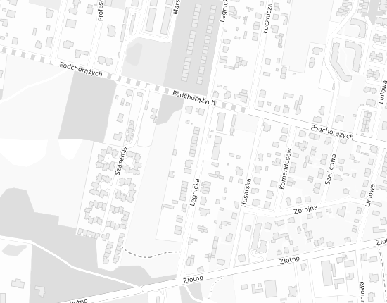 Mapa z adresem organizacji