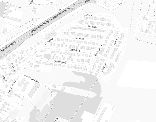 Mapa z adresem organizacji