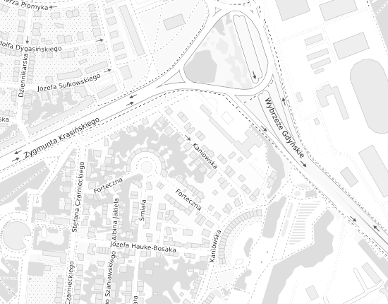 Mapa z adresem organizacji