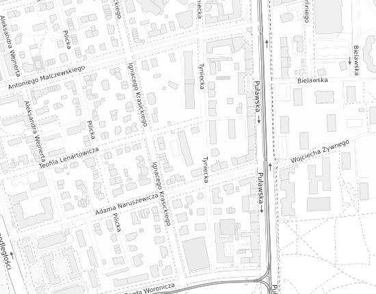 Mapa z adresem organizacji