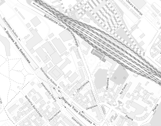 Mapa z adresem organizacji