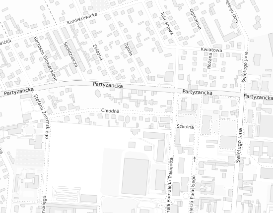 Mapa z adresem organizacji