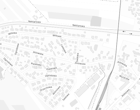 Mapa z adresem organizacji