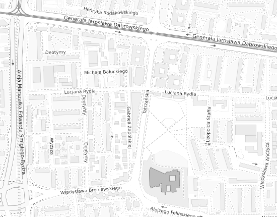 Mapa z adresem organizacji