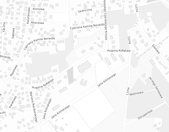 Mapa z adresem organizacji