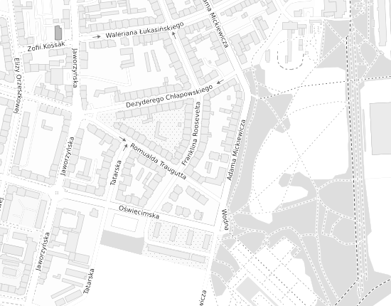Mapa z adresem organizacji