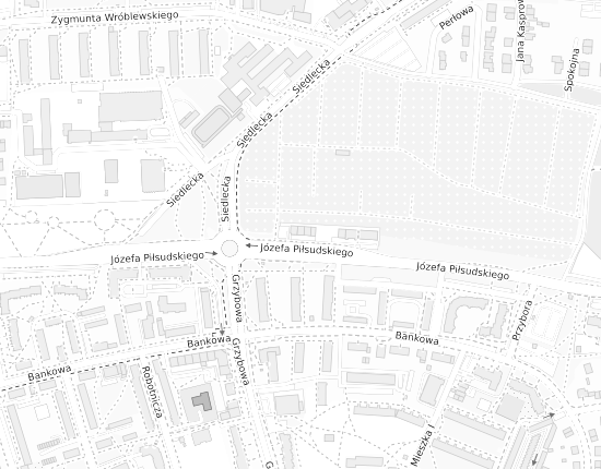 Mapa z adresem organizacji