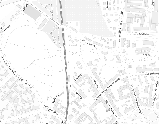 Mapa z adresem organizacji