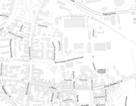 Mapa z adresem organizacji