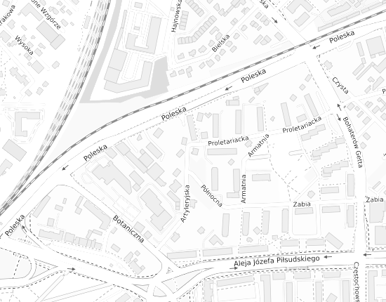 Mapa z adresem organizacji