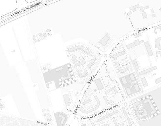 Mapa z adresem organizacji