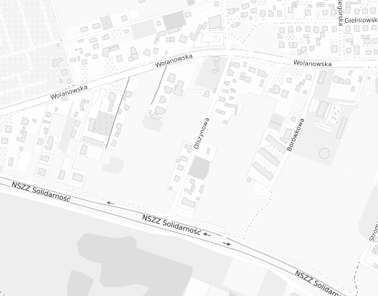 Mapa z adresem organizacji