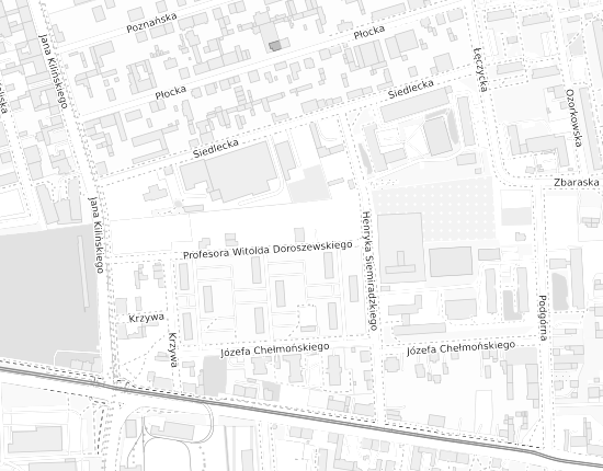 Mapa z adresem organizacji