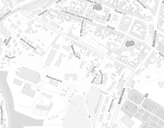 Mapa z adresem organizacji