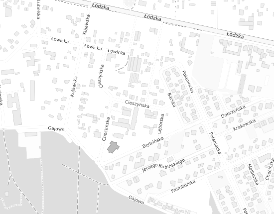 Mapa z adresem organizacji