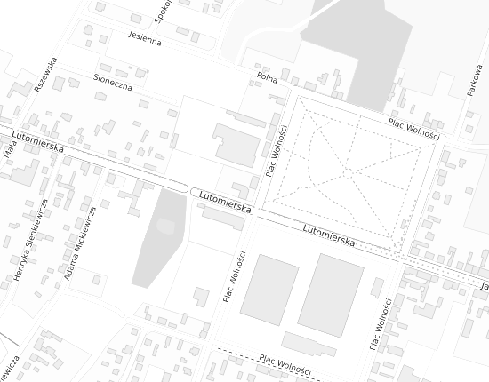 Mapa z adresem organizacji