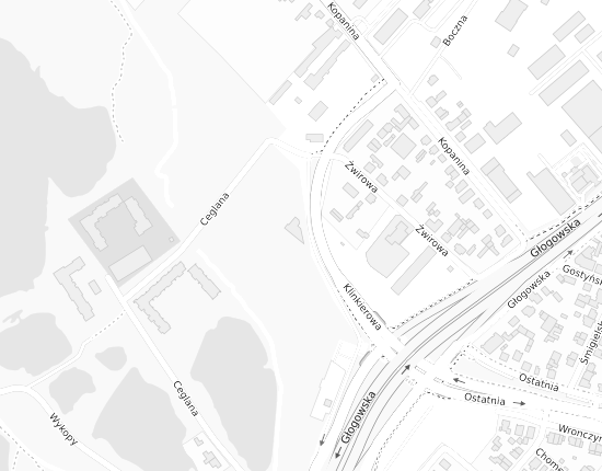 Mapa z adresem organizacji