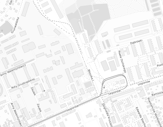 Mapa z adresem organizacji