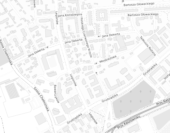 Mapa z adresem organizacji
