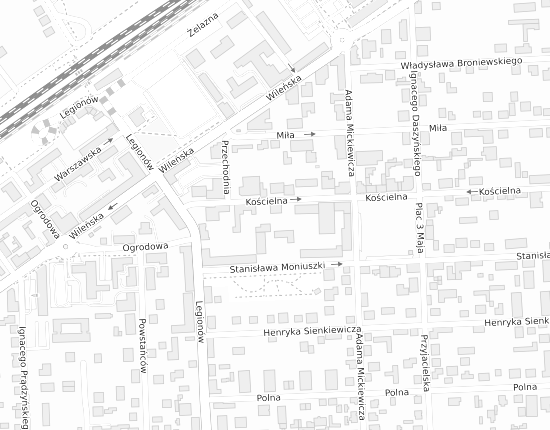 Mapa z adresem organizacji