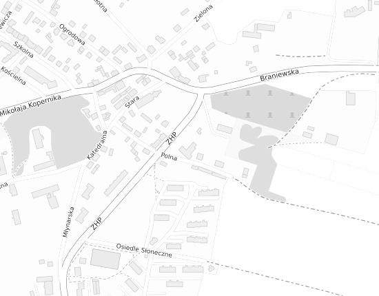 Mapa z adresem organizacji