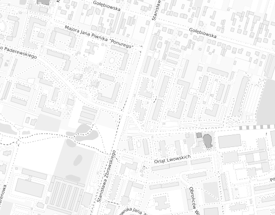 Mapa z adresem organizacji