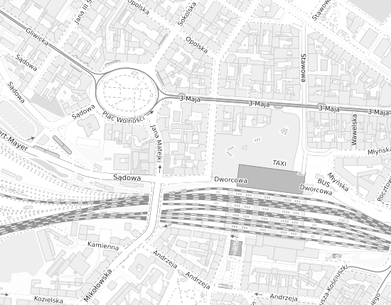 Mapa z adresem organizacji