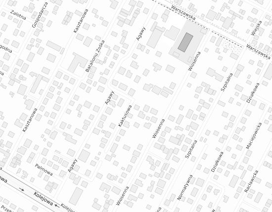 Mapa z adresem organizacji