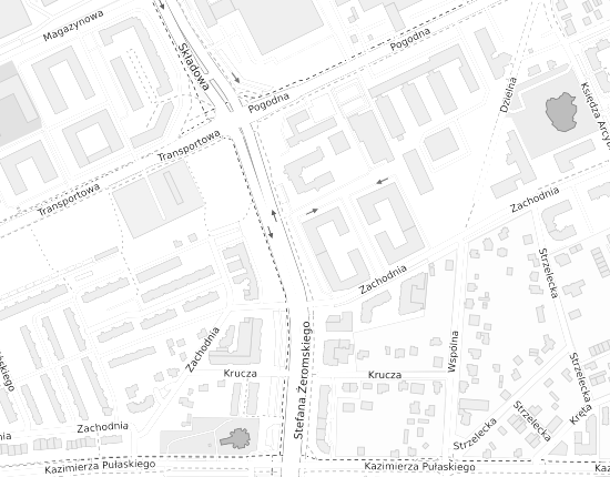 Mapa z adresem organizacji