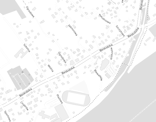 Mapa z adresem organizacji