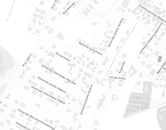 Mapa z adresem organizacji