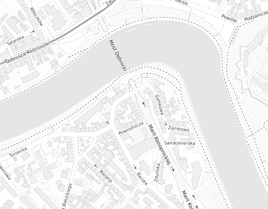 Mapa z adresem organizacji