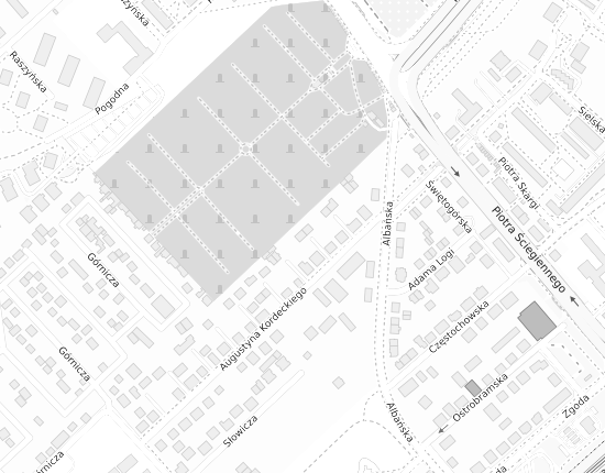 Mapa z adresem organizacji