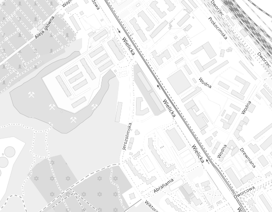 Mapa z adresem organizacji
