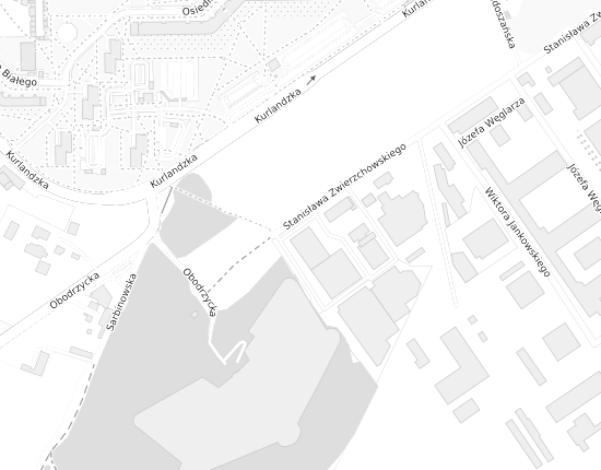 Mapa z adresem organizacji