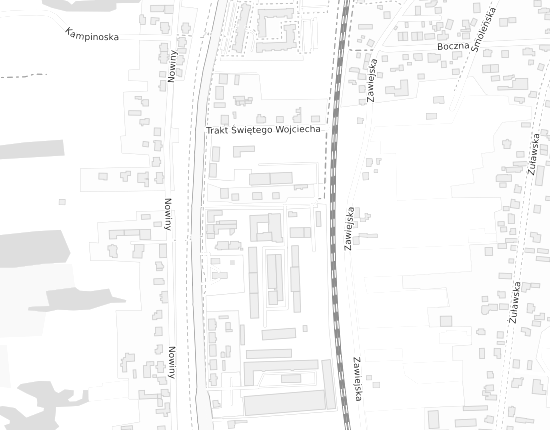 Mapa z adresem organizacji