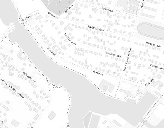 Mapa z adresem organizacji