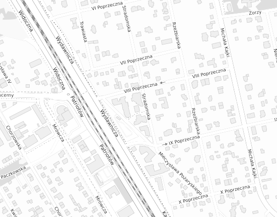 Mapa z adresem organizacji