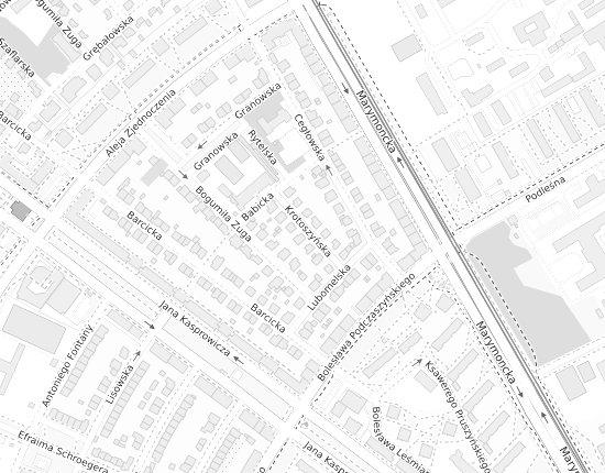 Mapa z adresem organizacji