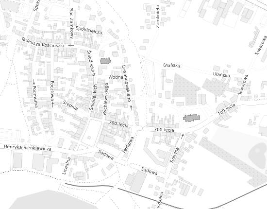 Mapa z adresem organizacji