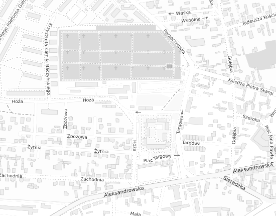 Mapa z adresem organizacji