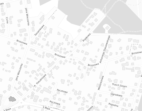 Mapa z adresem organizacji