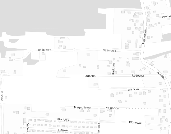 Mapa z adresem organizacji