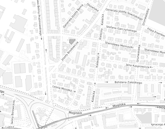 Mapa z adresem organizacji
