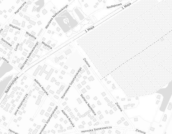Mapa z adresem organizacji
