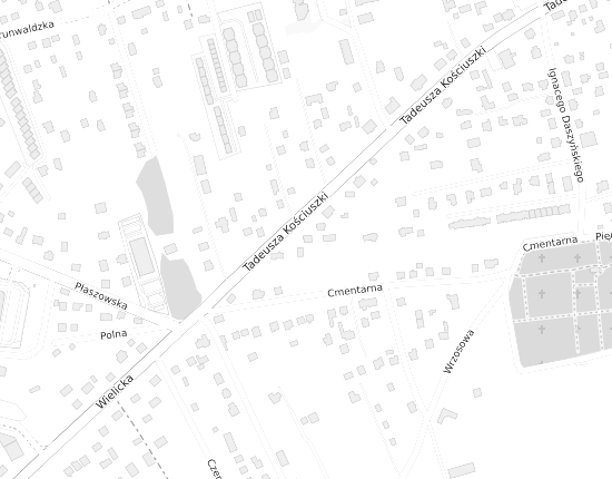 Mapa z adresem organizacji