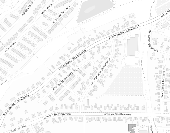 Mapa z adresem organizacji