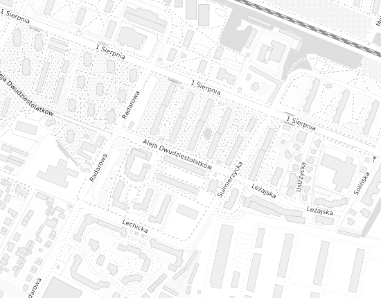 Mapa z adresem organizacji