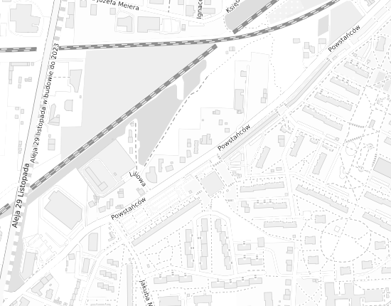 Mapa z adresem organizacji