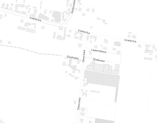 Mapa z adresem organizacji